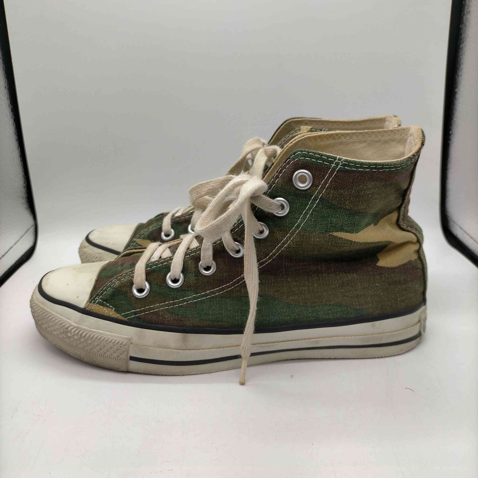 コンバース CONVERSE 80-90S USA製 迷彩 カモ柄 ALL STAR オールスター