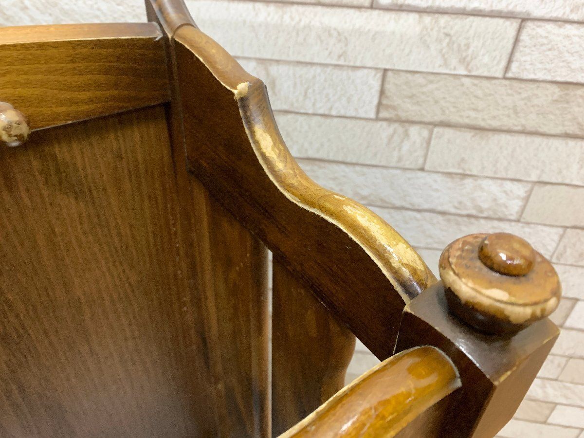 ◇オールドカリモク Karimoku コロニアル 傘立て ヴィンテージ 玄関