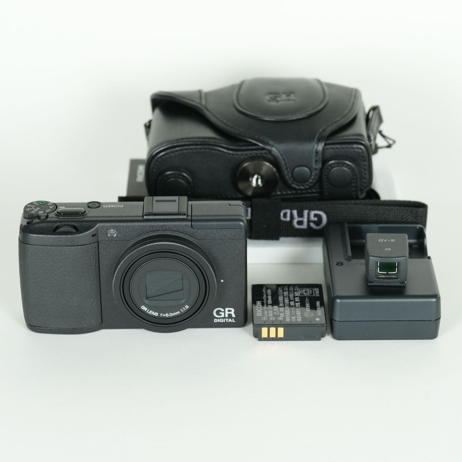 美品 | シャッター数24回｜外部ミニファインダー付] RICOH GR DIGITAL