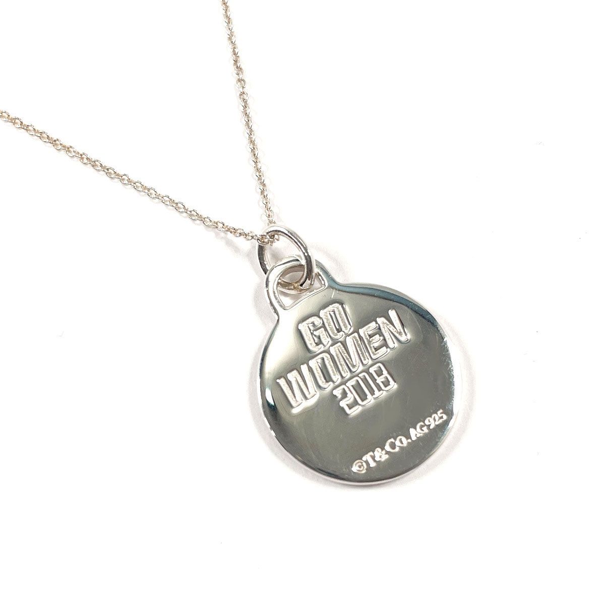ティファニー ネックレス GO WOMEN 2018 シルバー - メルカリ