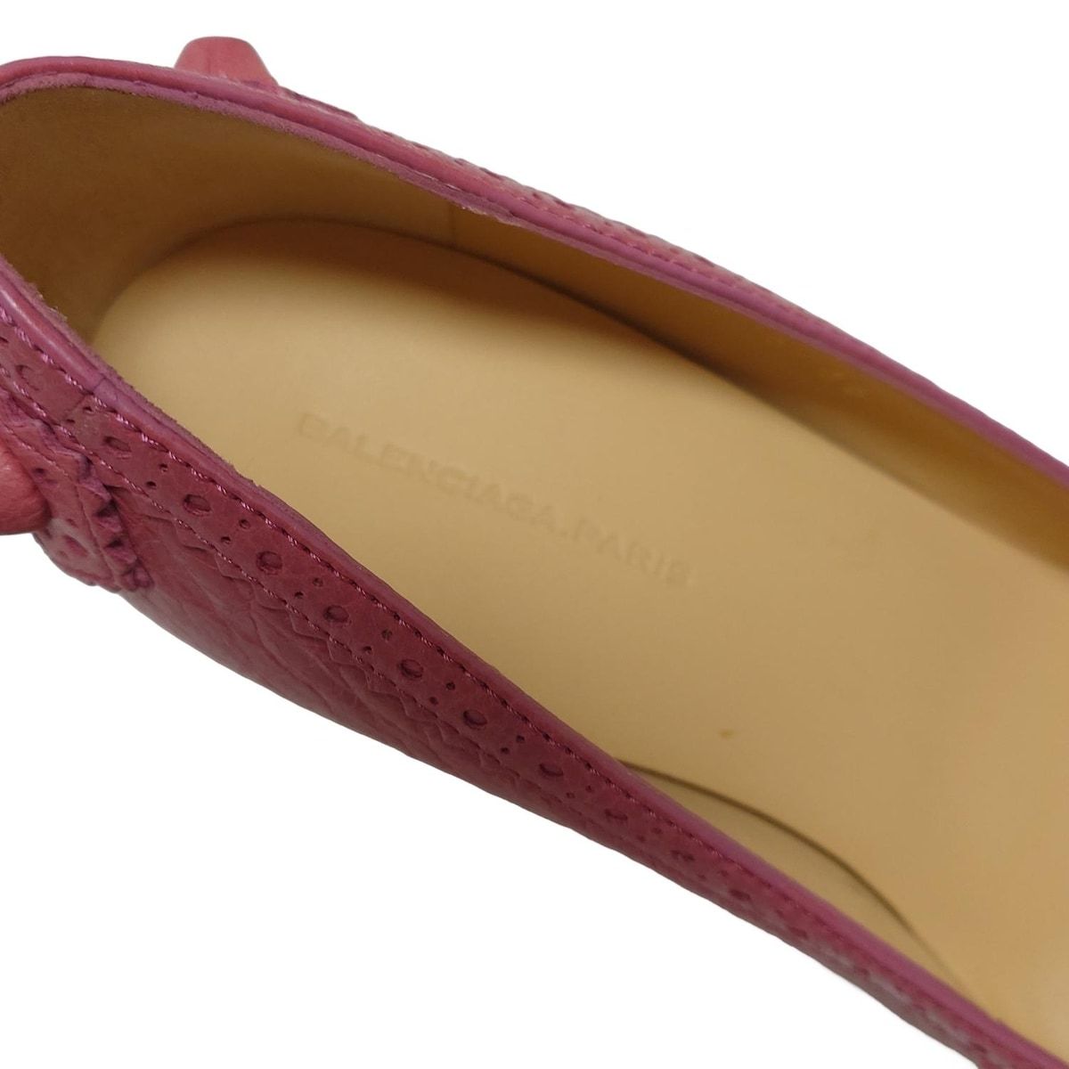 BALENCIAGA(バレンシアガ) パンプス 36 レディース - ピンク オープン 