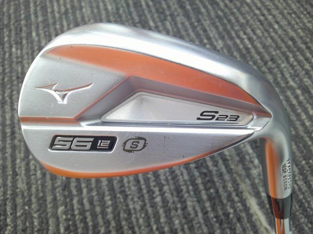 中古 ウェッジ ミズノ S23 WHITE SATIN 56-12/DG HT/S200/56[8766