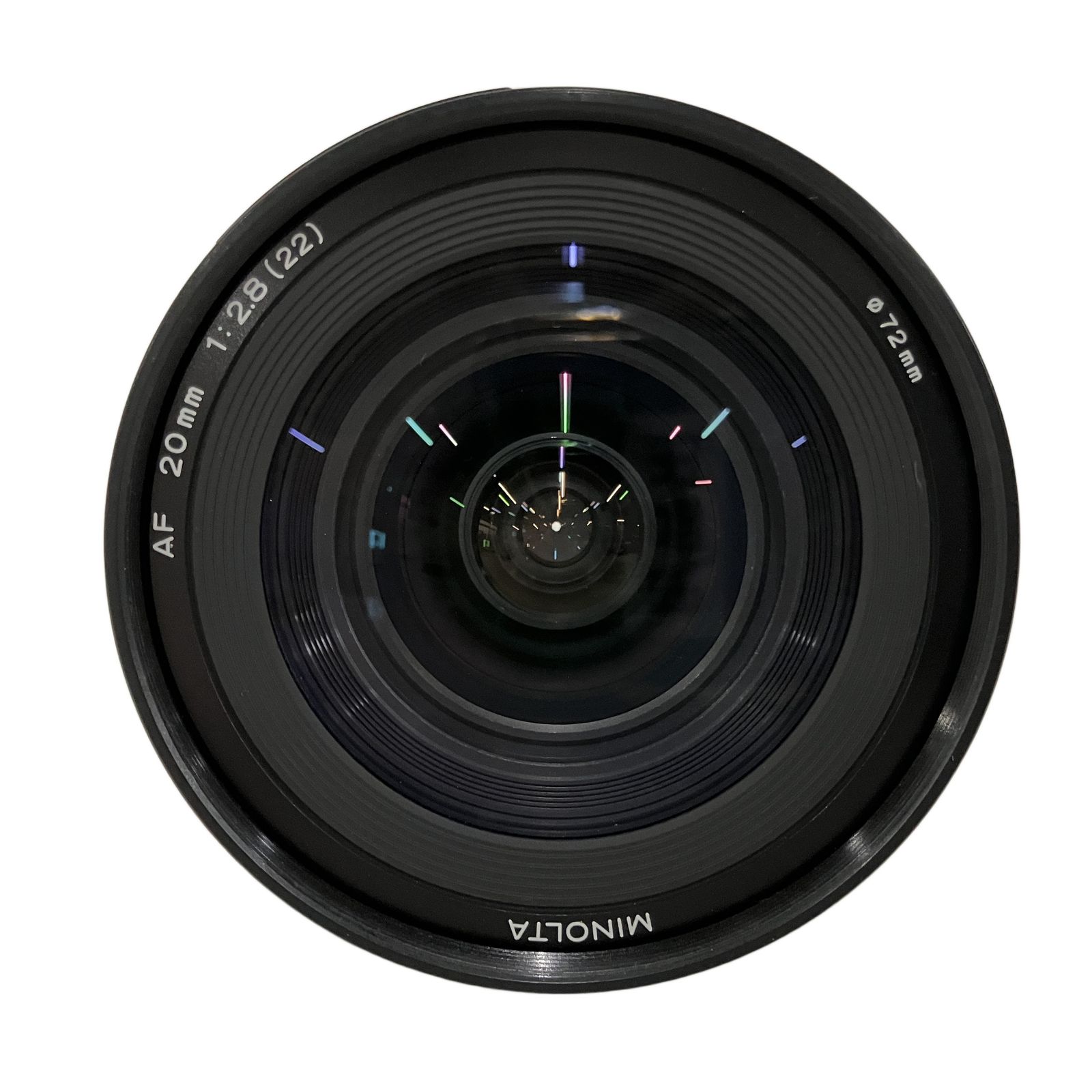 MINOLTA 20mm F2.8(22) ミノルタ 単焦点レンズ WW7397 ☆美品☆ MINOLTA AF