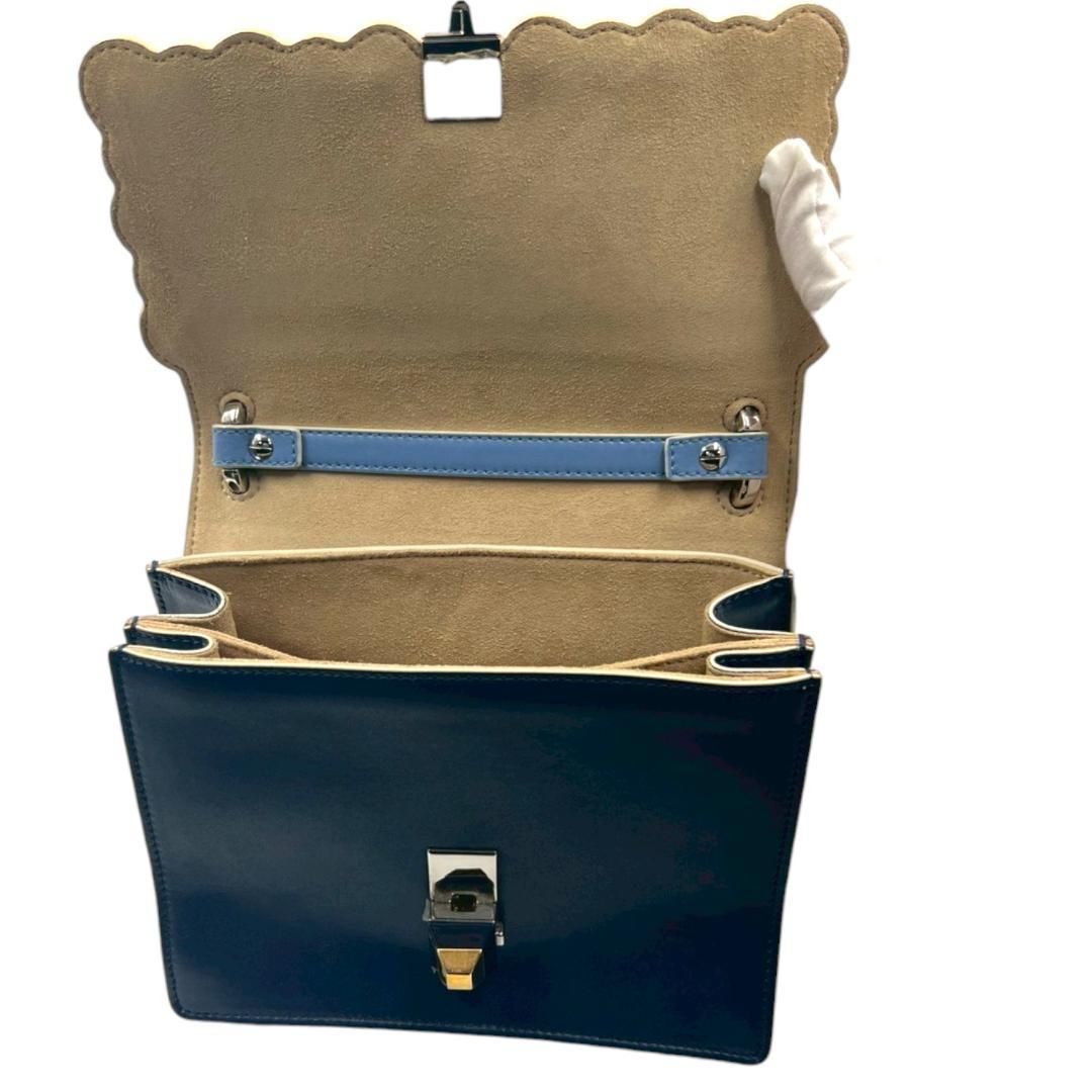 FENDI 8M0381 Mini Kan I ミニ キャナイ ブルー A0ZS 188-8241