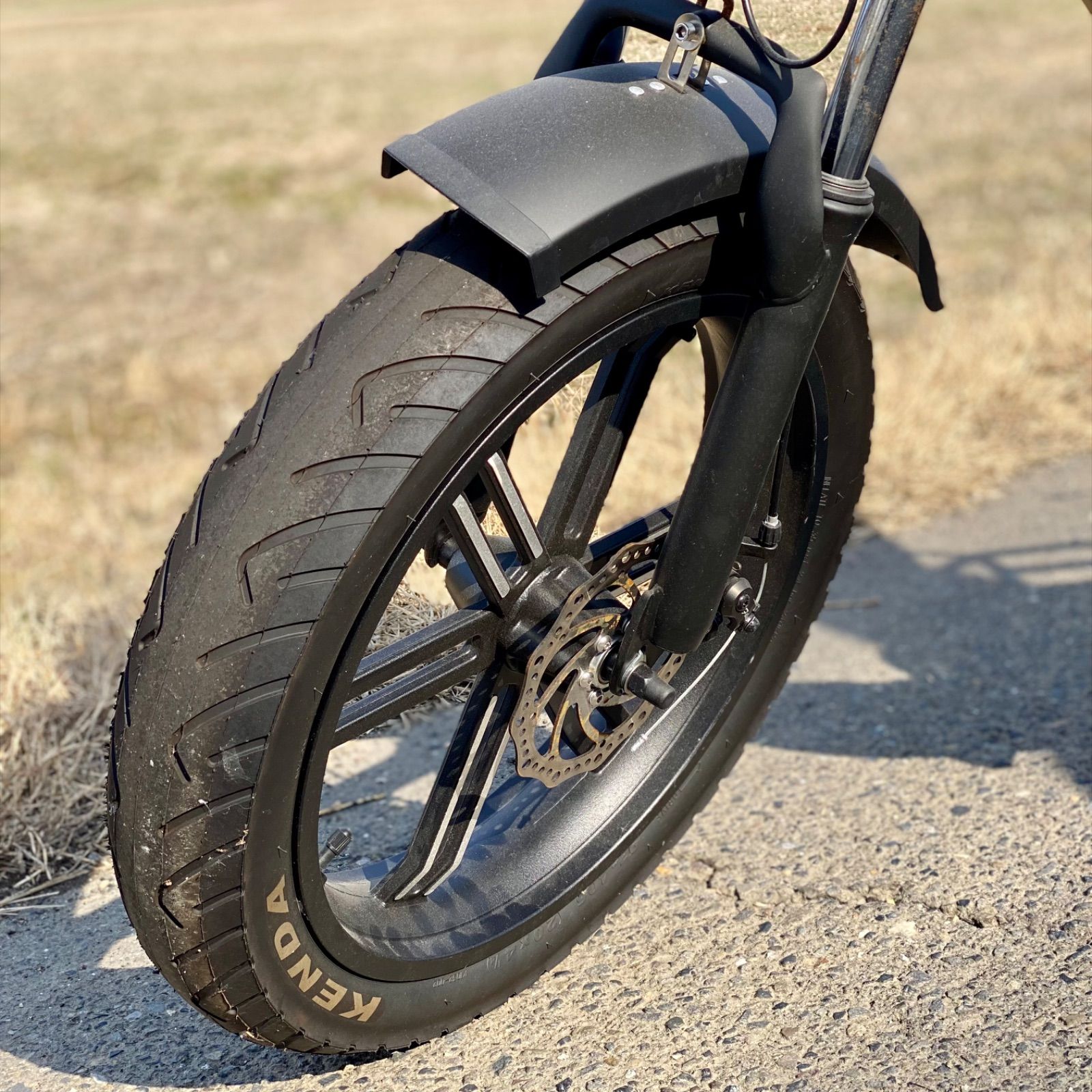 手渡し】ROCKA FLAME 20インチ 電動アシスト自転車 折り畳み ファット