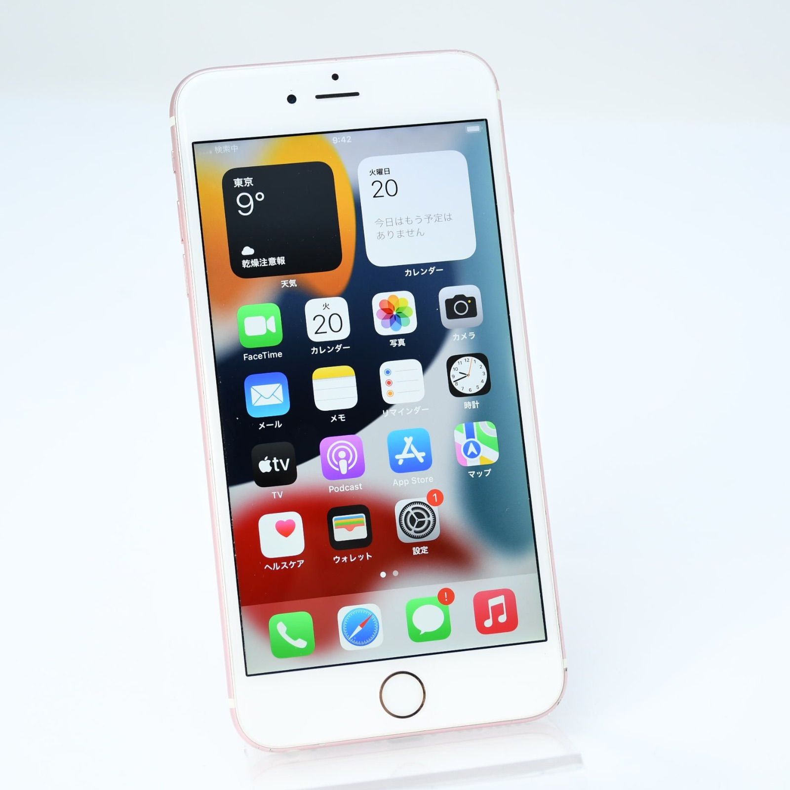 iPhone 6s ローズゴールド 64GB バッテリー最大容量100% iPhone 6s