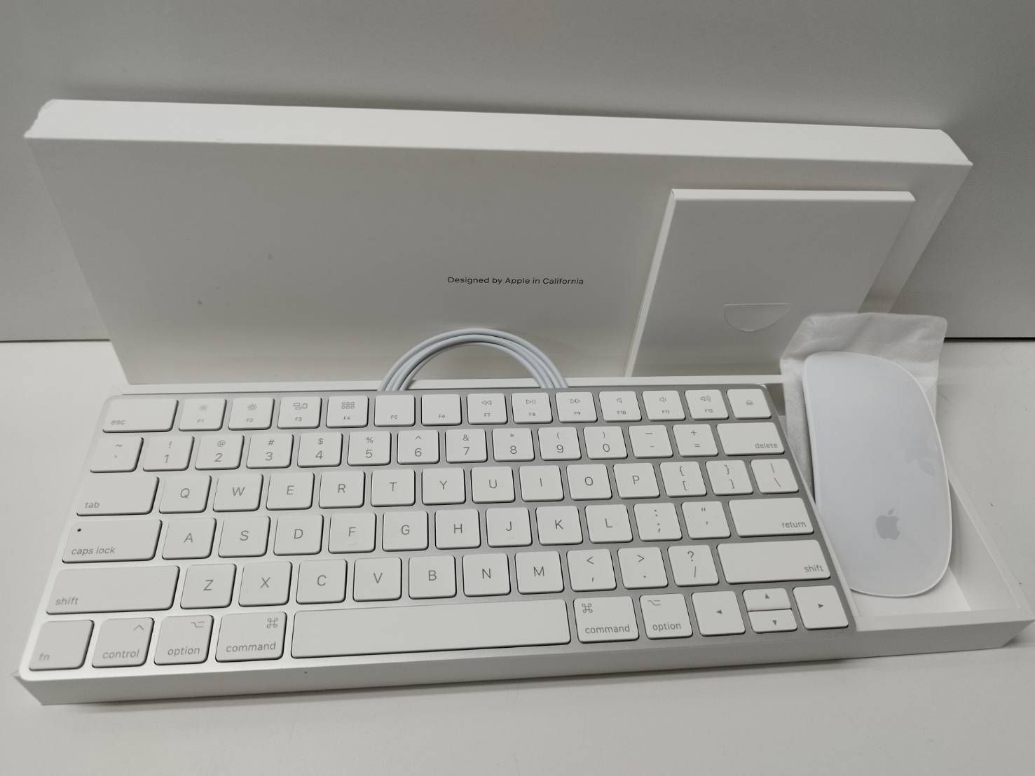 US配列 Magic Keyboard Magic Mouse2 セット 良品】Apple Magic Keyboard/US配列(A1644) Magic Mouse 2(A1657