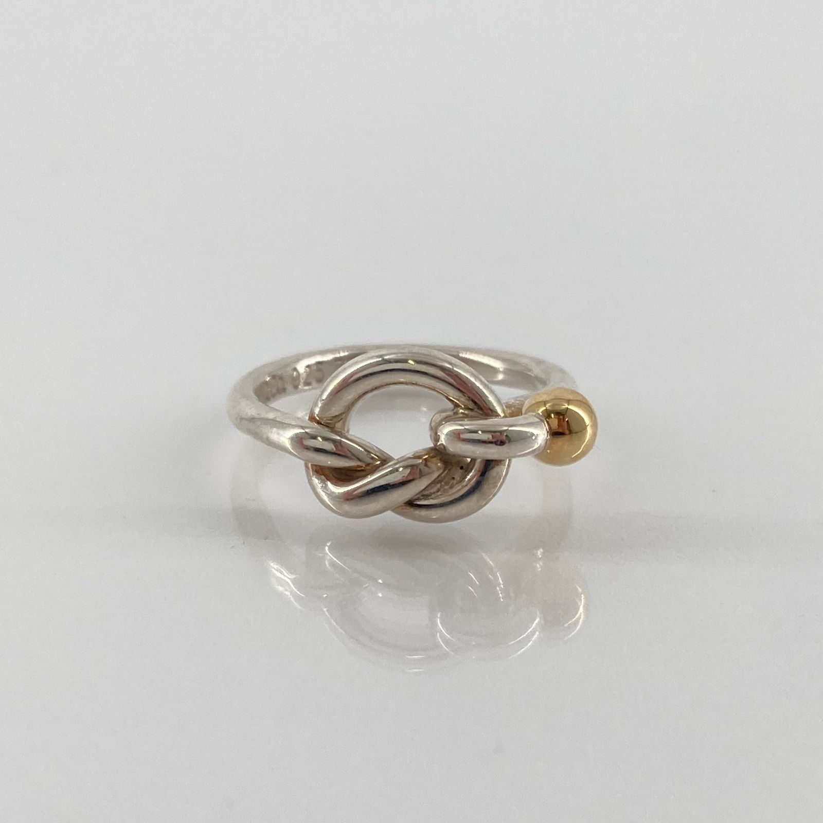 TIFFANY＆CO(ティファニー) ラブノット リング Ag925/750 2.9g