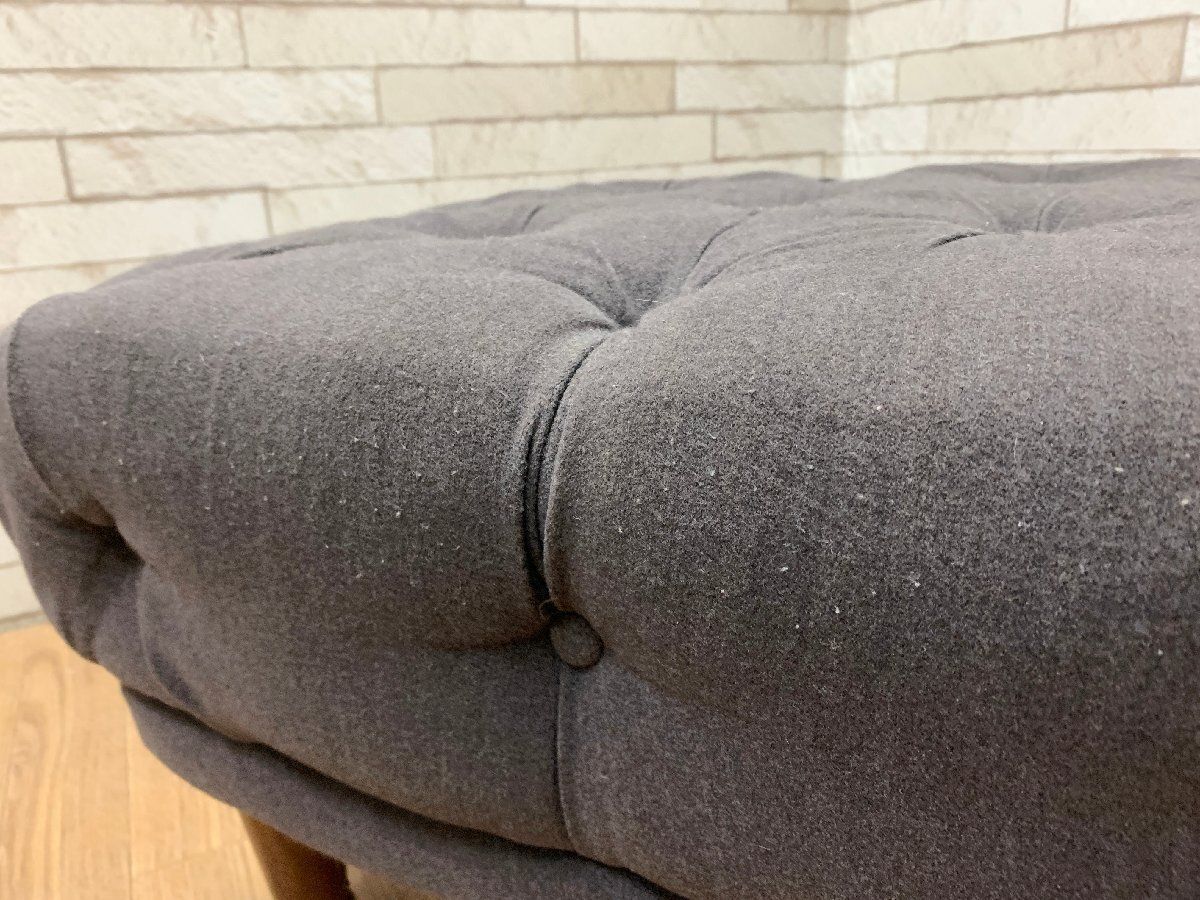 ◇マルニ木工 maruni ベルサイユシリーズ オットマン 腰掛 グレー