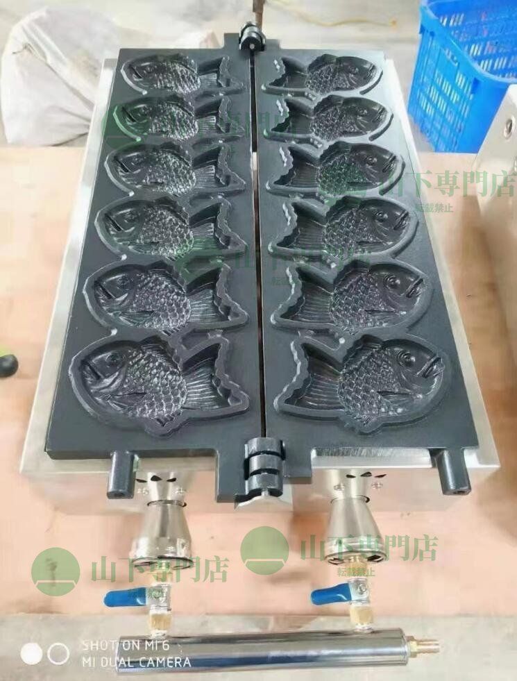LPガス たい焼き器 6匹 6匹焼ける! 鯛焼き器 /業務用/厨房機器/飲食店 LPガス たい焼き器 6匹 6匹焼ける! 鯛焼き器 /業務用/厨房機器/飲食店