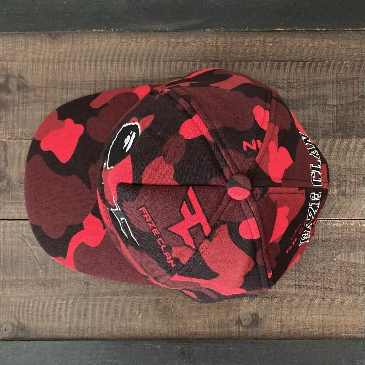 FAZE CLAN × BAPE CAMO キャップ a bathing ape trucker hat cap