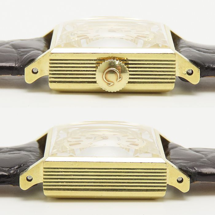 オメガ × チューラー Wネーム 手巻 OMEGA Turler 希少 レア