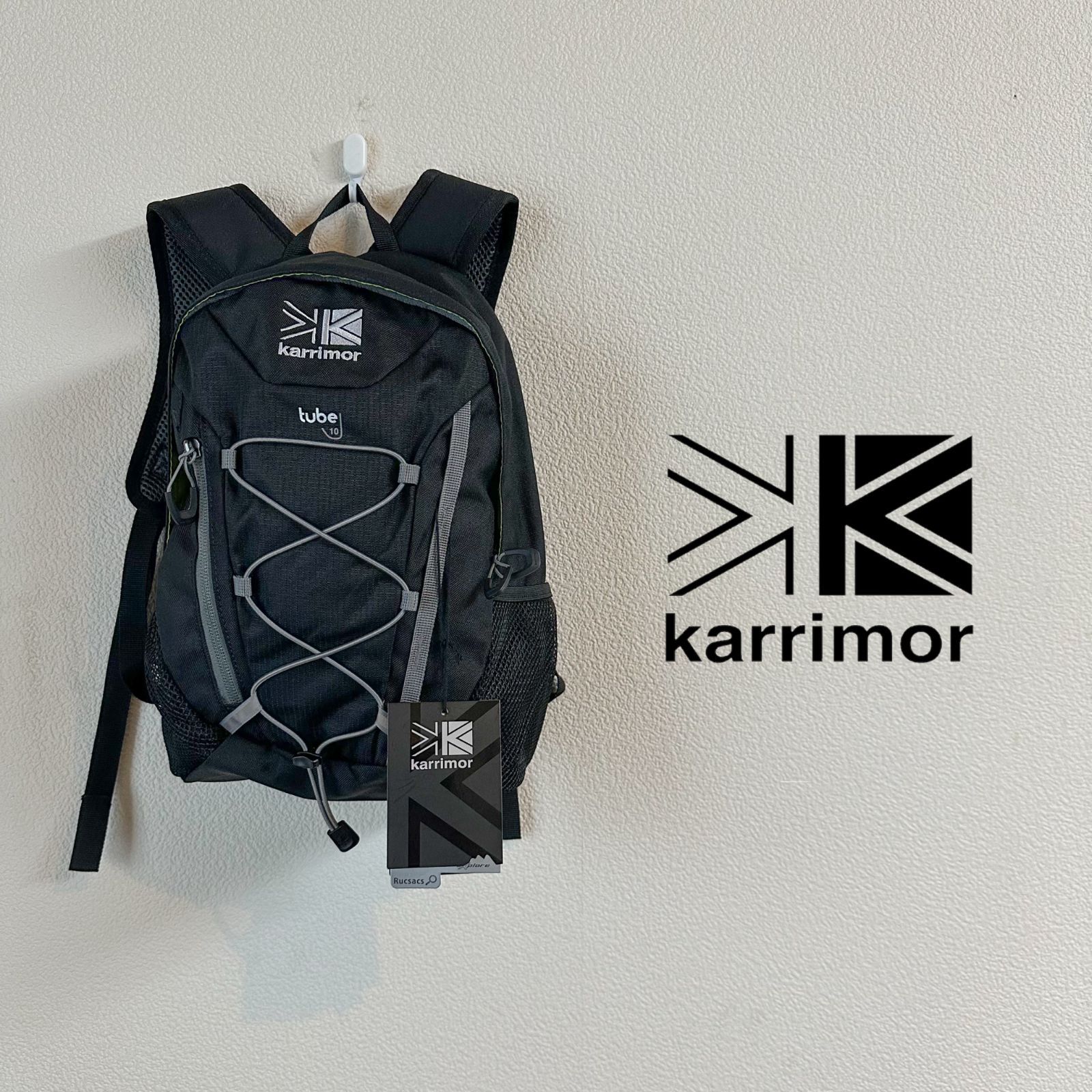SALE【karrimor】カリマー / tube10 / BLACK outdoor アウトドア 