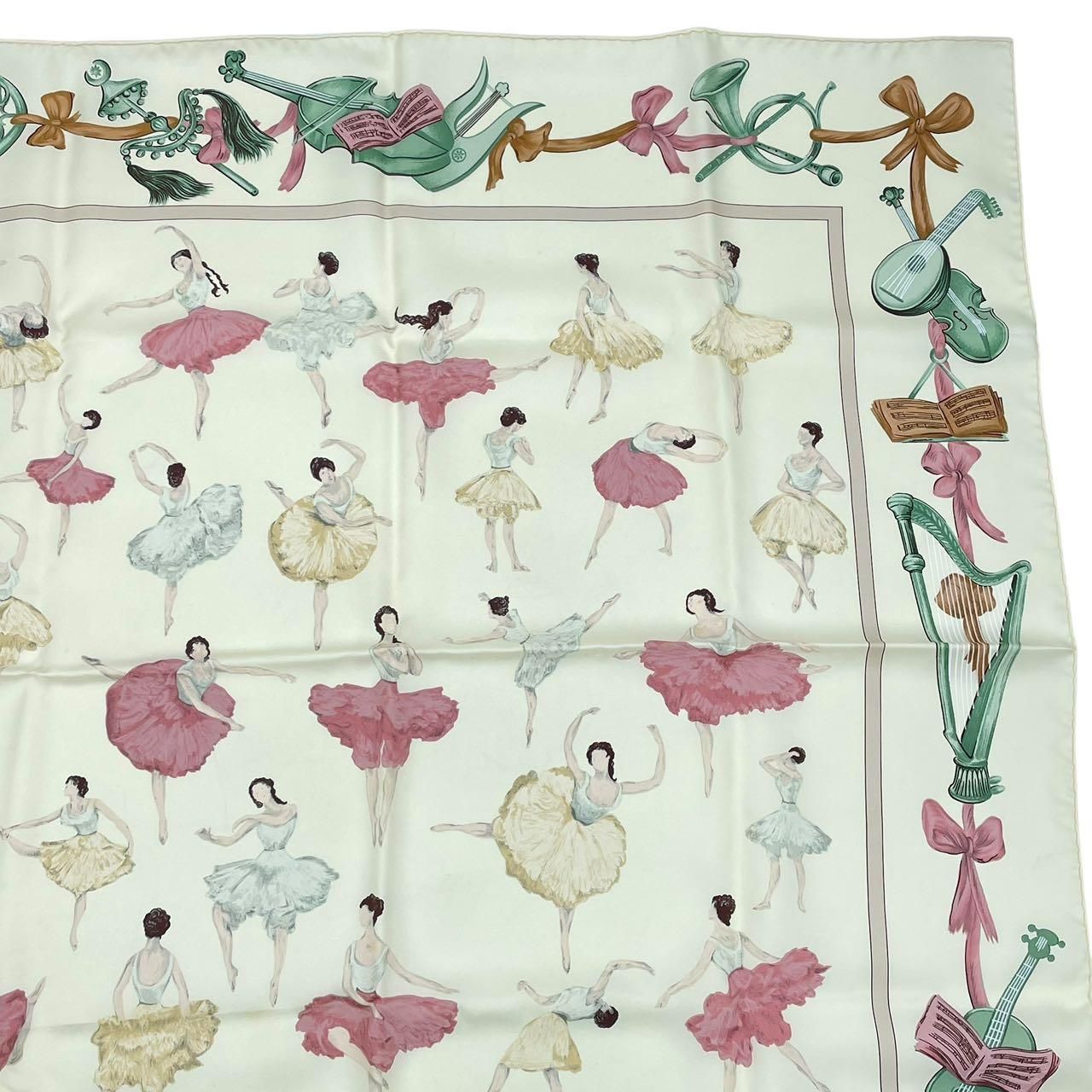 レア 希少 美品 HERMES エルメス カレ90 La Dance バレエの踊り子