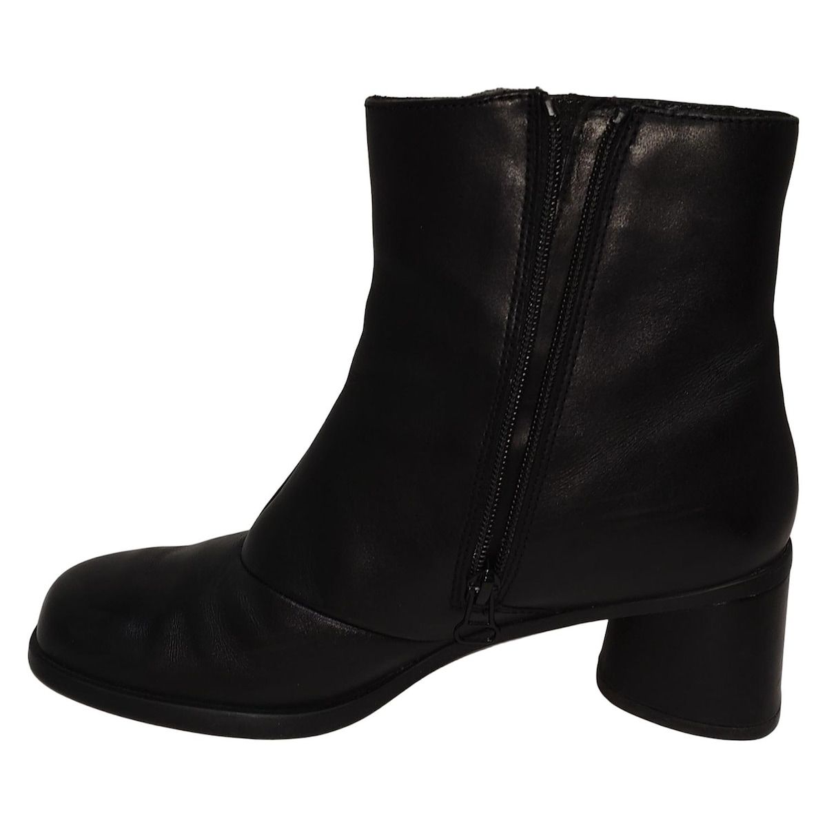 CAMPER(カンペール) ショートブーツ 39 レディース - 黒 サイドジップ