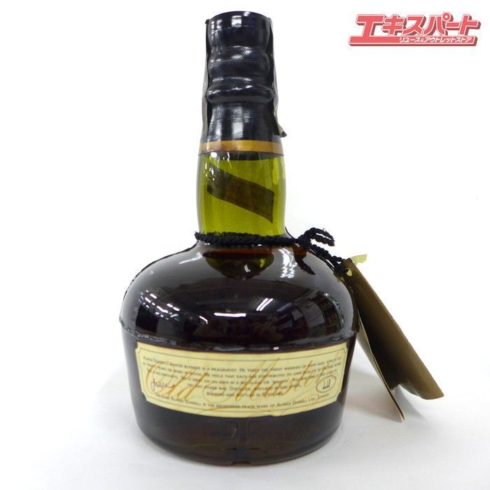 新品未開栓 dunhill ダンヒル スコッチ ウイスキー デカンター付き 未開栓 Dunhill Old Master スコッチウイスキー 500ml - メルカリ