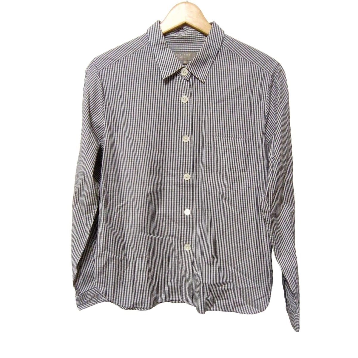 MargaretHowell(マーガレットハウエル) 長袖シャツブラウス サイズ3 L 