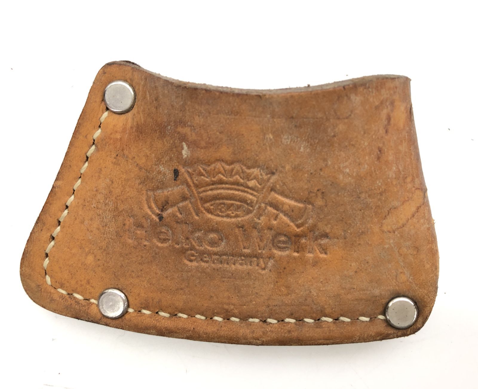 牛革製カバー付