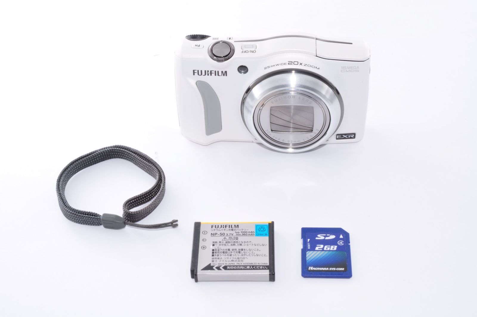 FUJIFILM FINEPIX F775 EXR DIGITAL Camera ホワイト デジカメ
