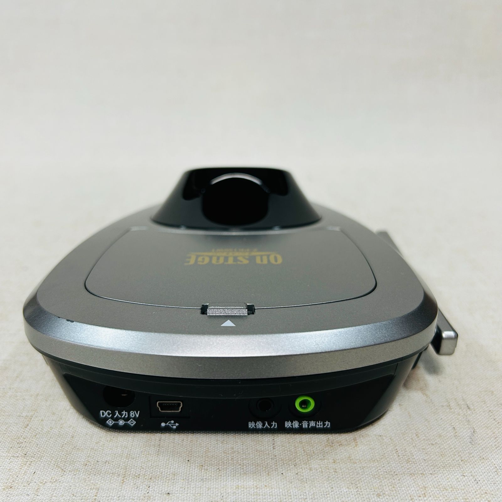 現状品】ON STAGE オンステージ Z-PK120WT カラオケマイク 内蔵1200曲