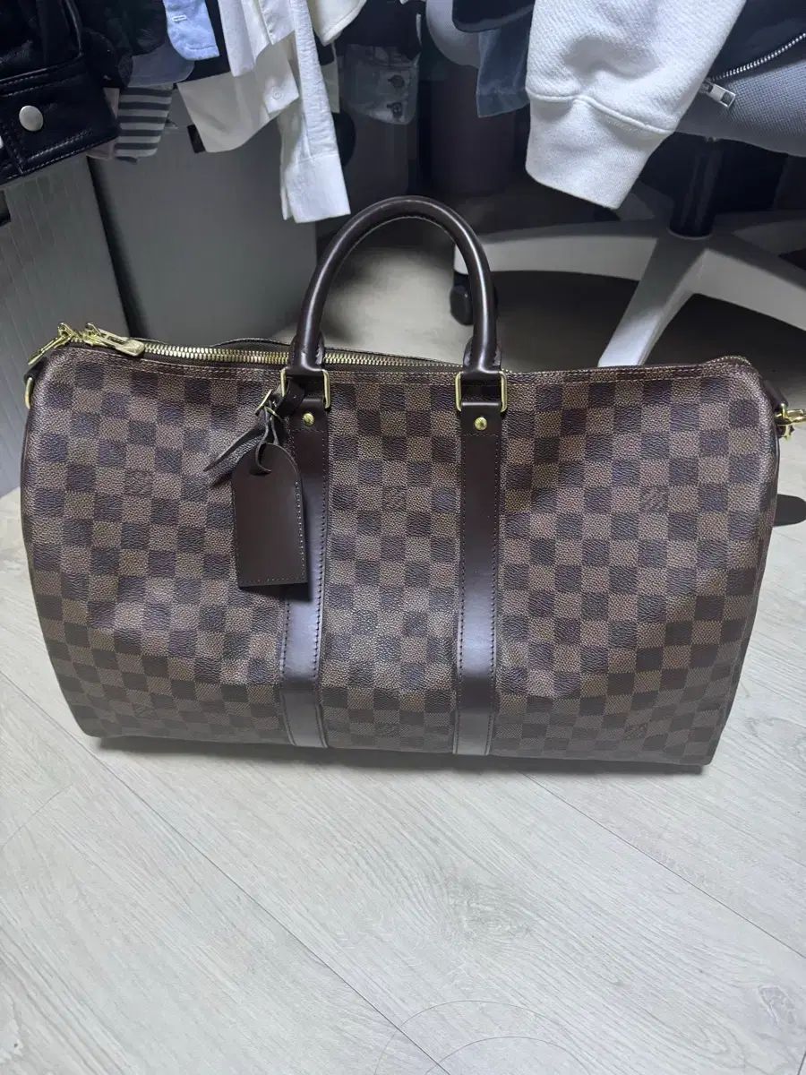 ルイヴィトン キーポル45 ダミエ ボストンバッグ - メルカリ