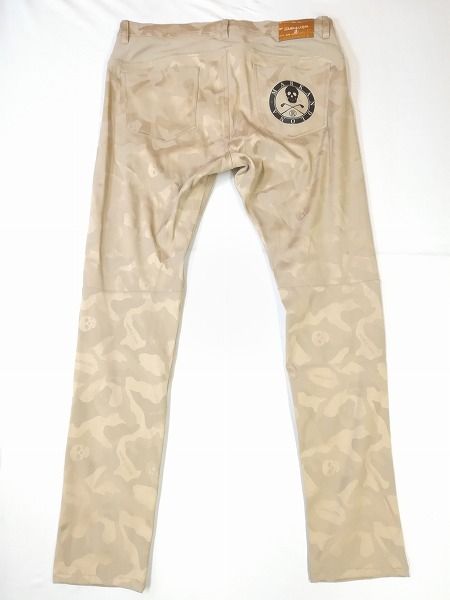 R379 [人気] MARK&LONA マーク&ロナ パンツ 52 ゴールド系 MLM-2A-AT03