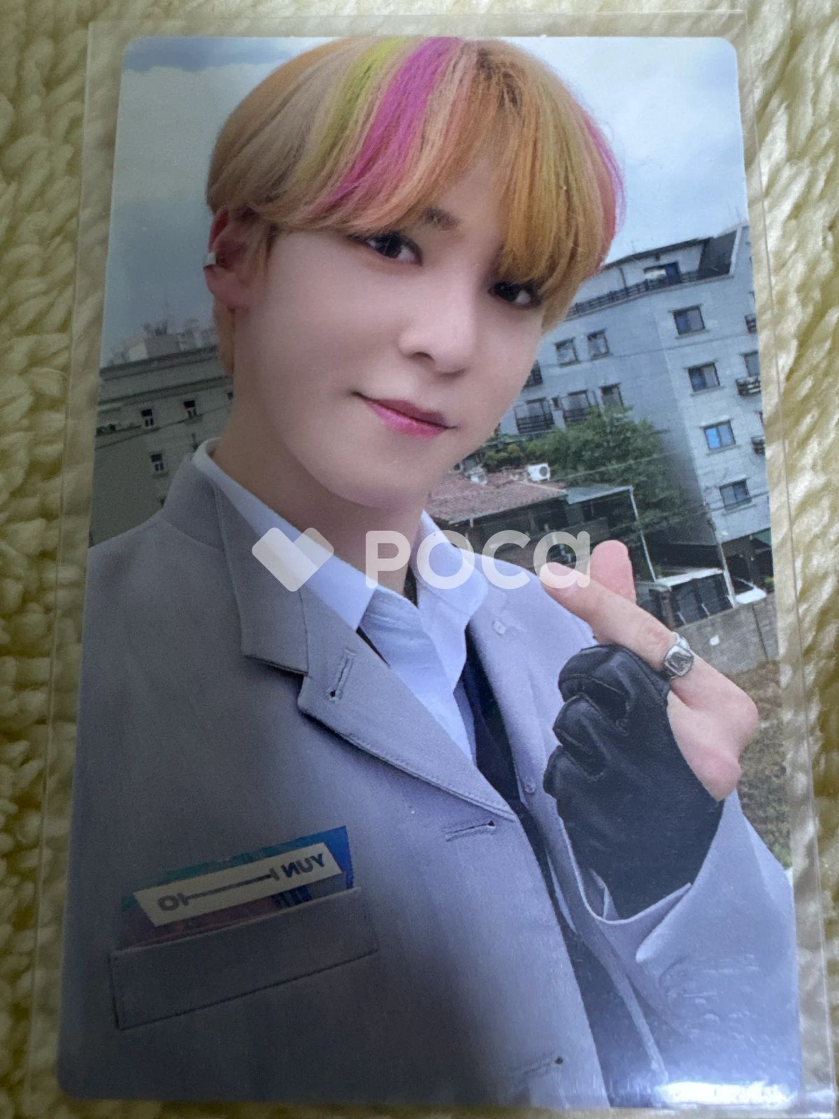 ATEEZ ユノ ZERO : FEVER Part.1 ネームタグ & トレカ セット - メルカリ