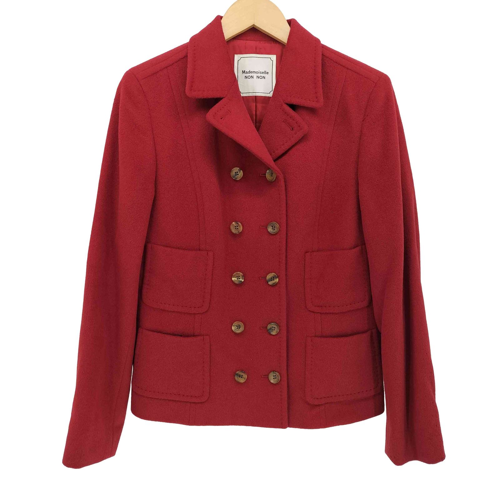 マドモアゼルノンノン mademoiselle NON NON アンゴラ混 ウール