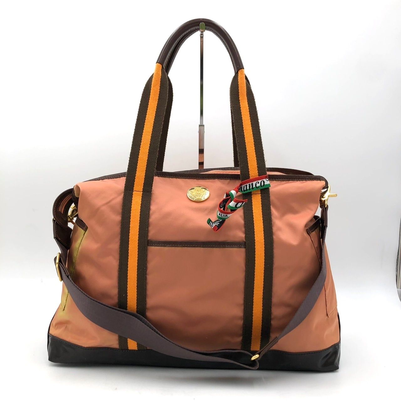 オロビアンコ トートバッグ 2way 黒 ボストンバッグ 大容量 旅行 出張