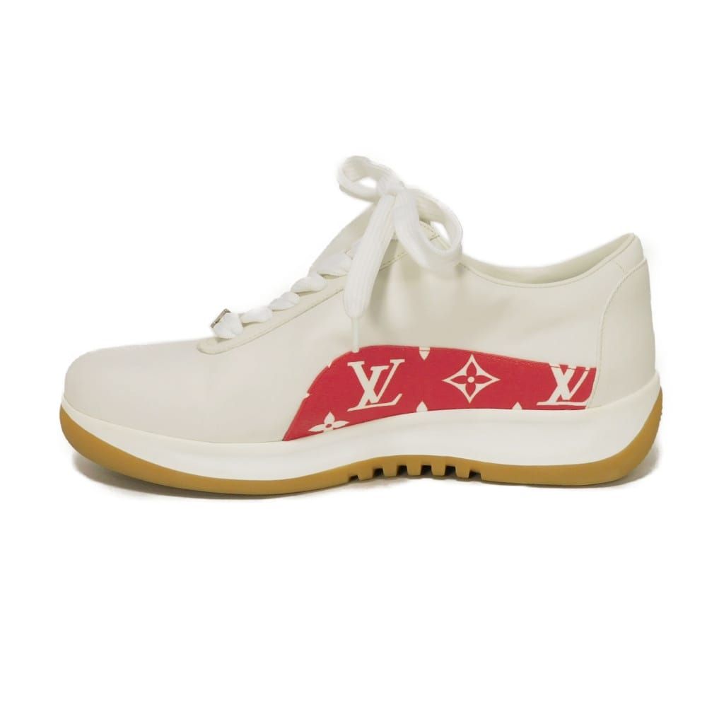 LOUIS VUITTON ルイ・ヴィトン ランアウェイ ライン 5 LVロゴ エンボス