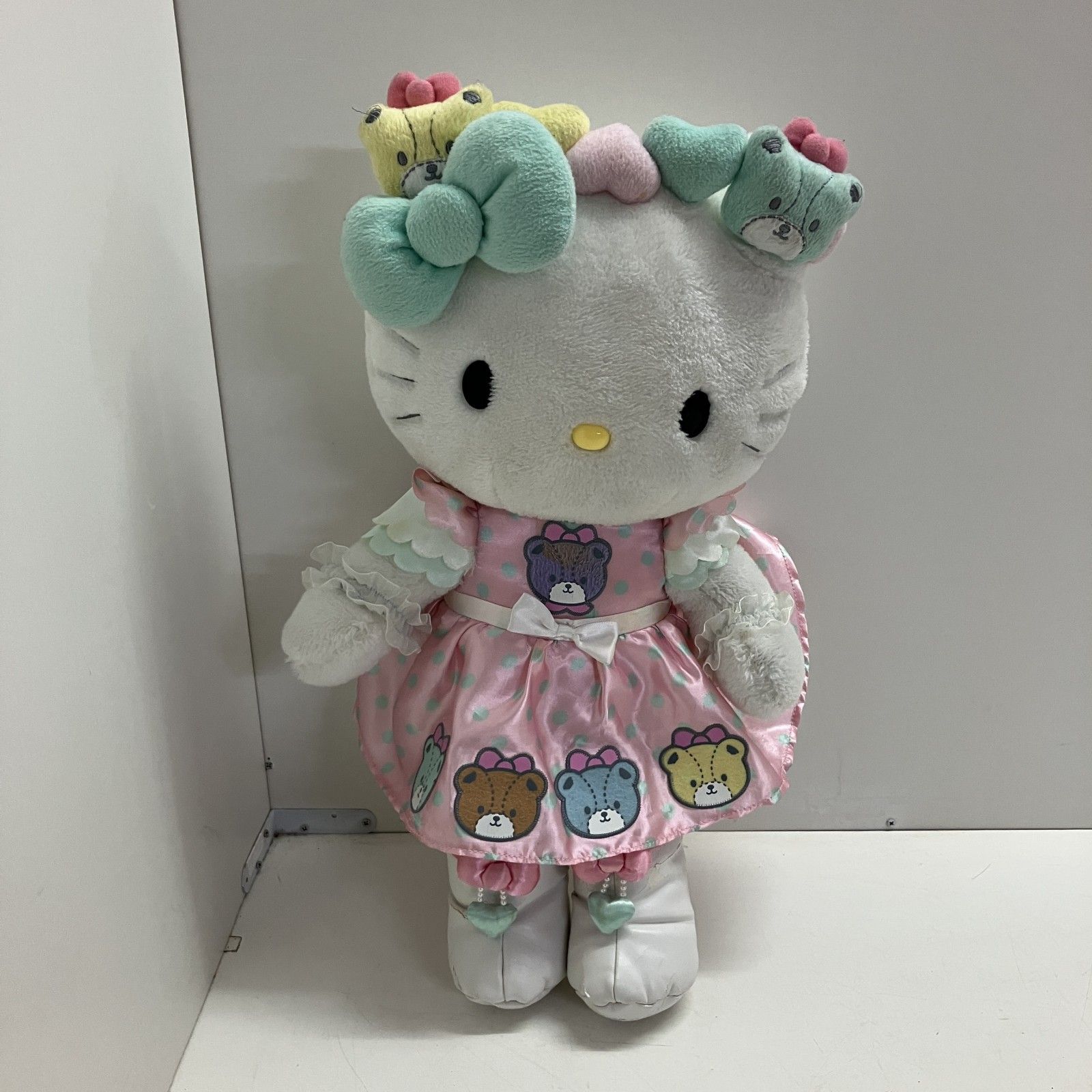 ◇ 【ジャンク品】 Sanrio サンリオ ぬいぐるみ ハローキティ 40th