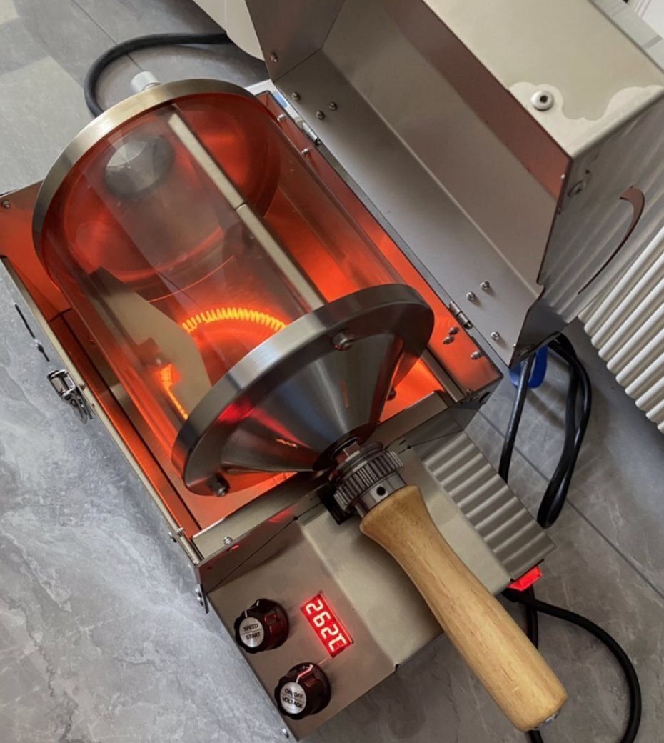 電動 自家焙煎機 電動回転式焙煎機 単相 100V 業務用 家庭用 飲食店 店舗用品