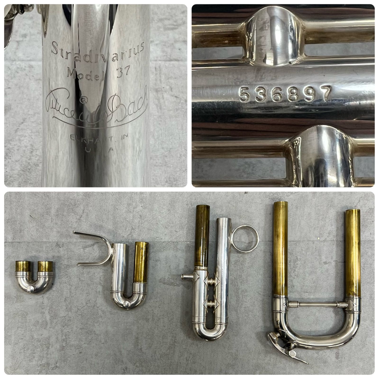 ビンセントバック ストラディバリウス Model 37 トランペット ML
