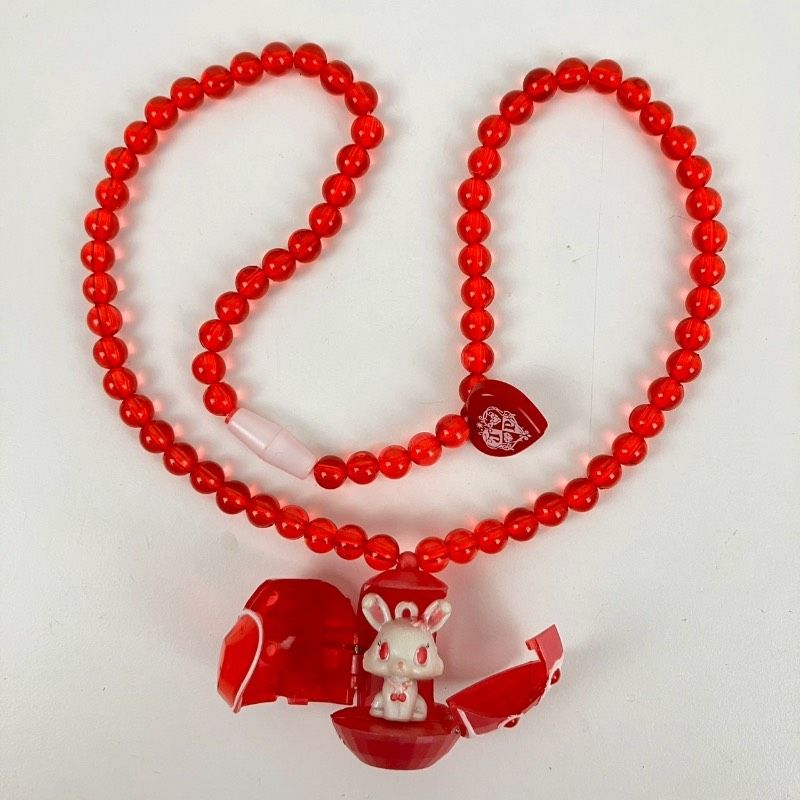 ジュエルペット 2009年製 ジュエルチャーム ルビー 紅玉 ネックレス