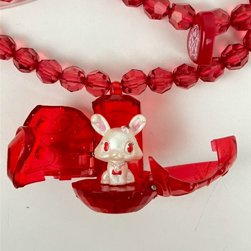 ジュエルペット ネックレス ジュエルチャーム ルビー 紅玉