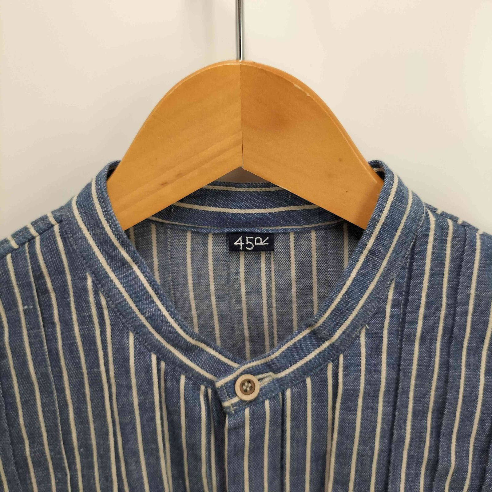 フォーティーファイブアール 45R 25AW インドカディシャツデニムの