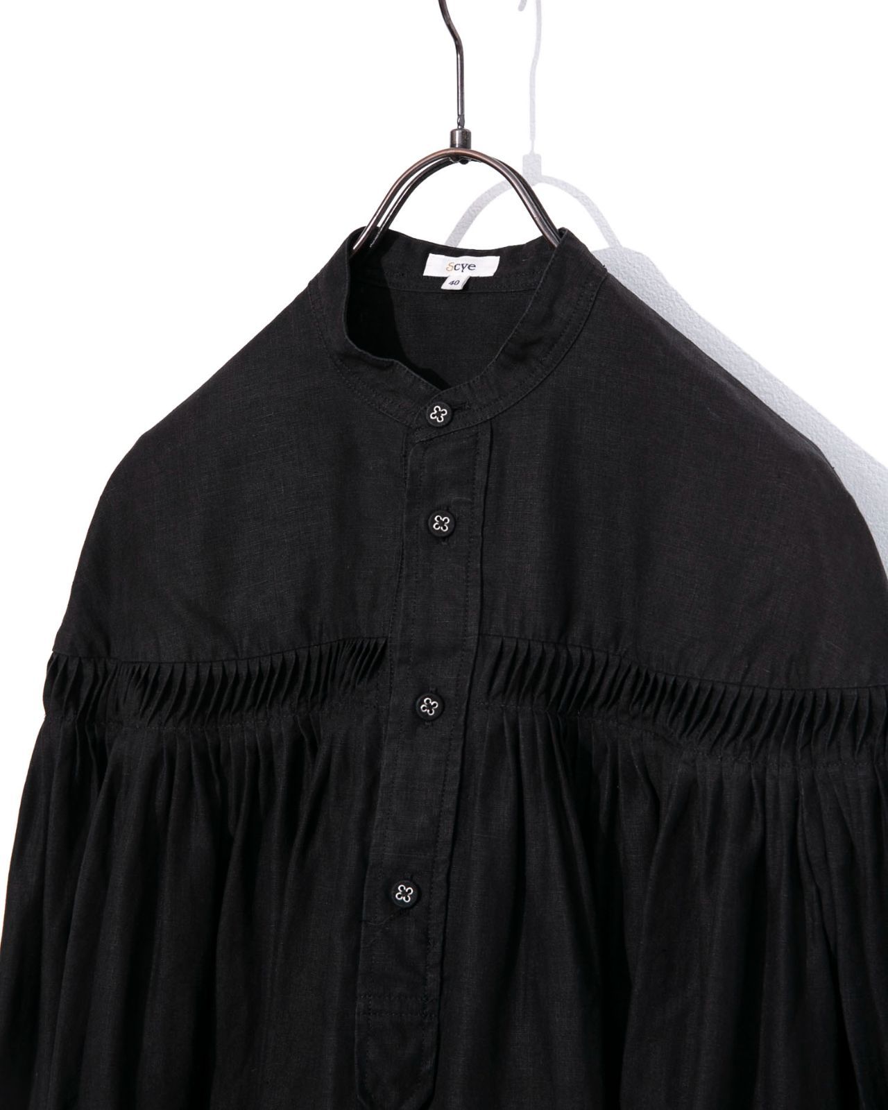 Scye サイ リネンピンタックブラウス - メルカリ