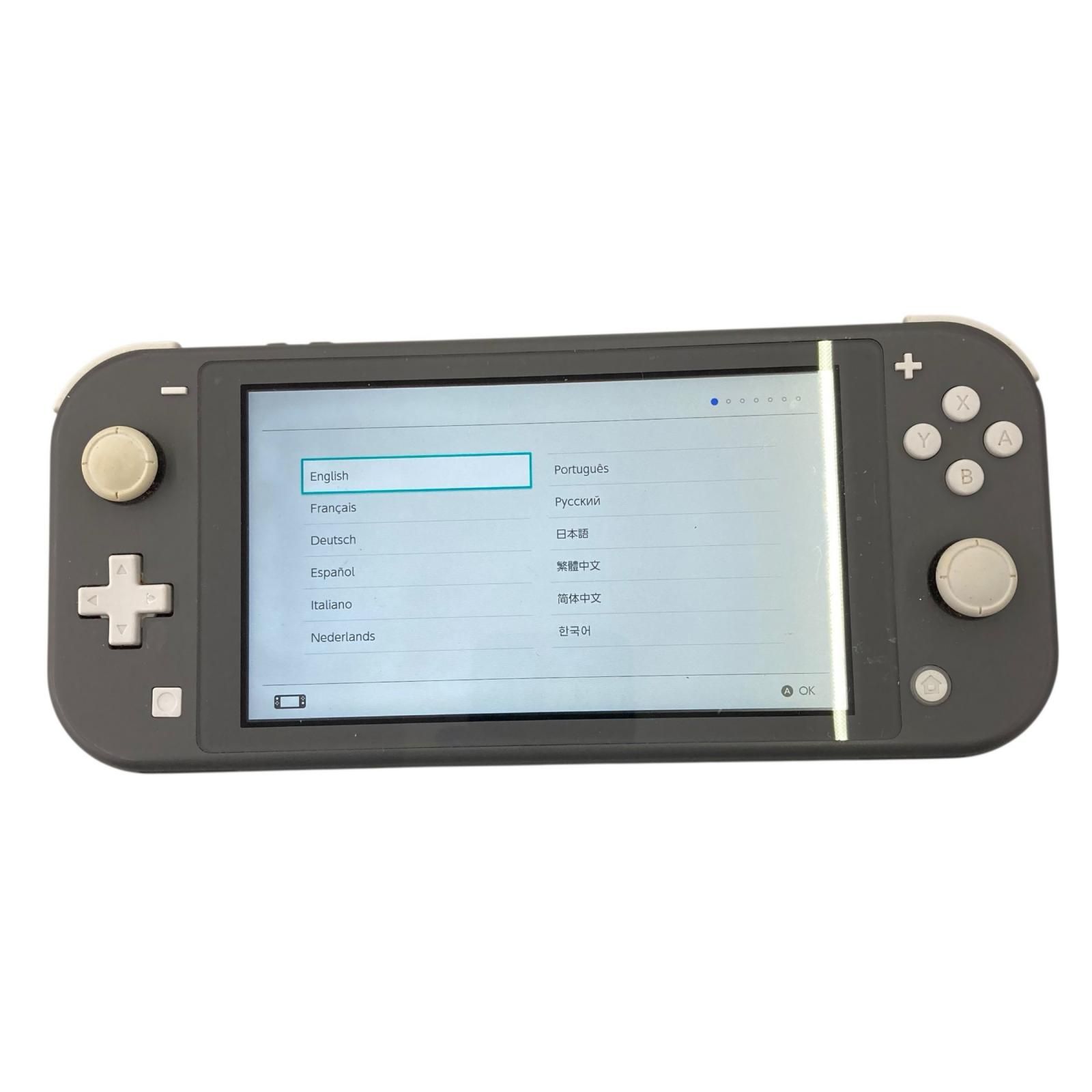 任天堂Switchライトグレー 箱付き ソフト 任天堂Switchライトグレー 箱