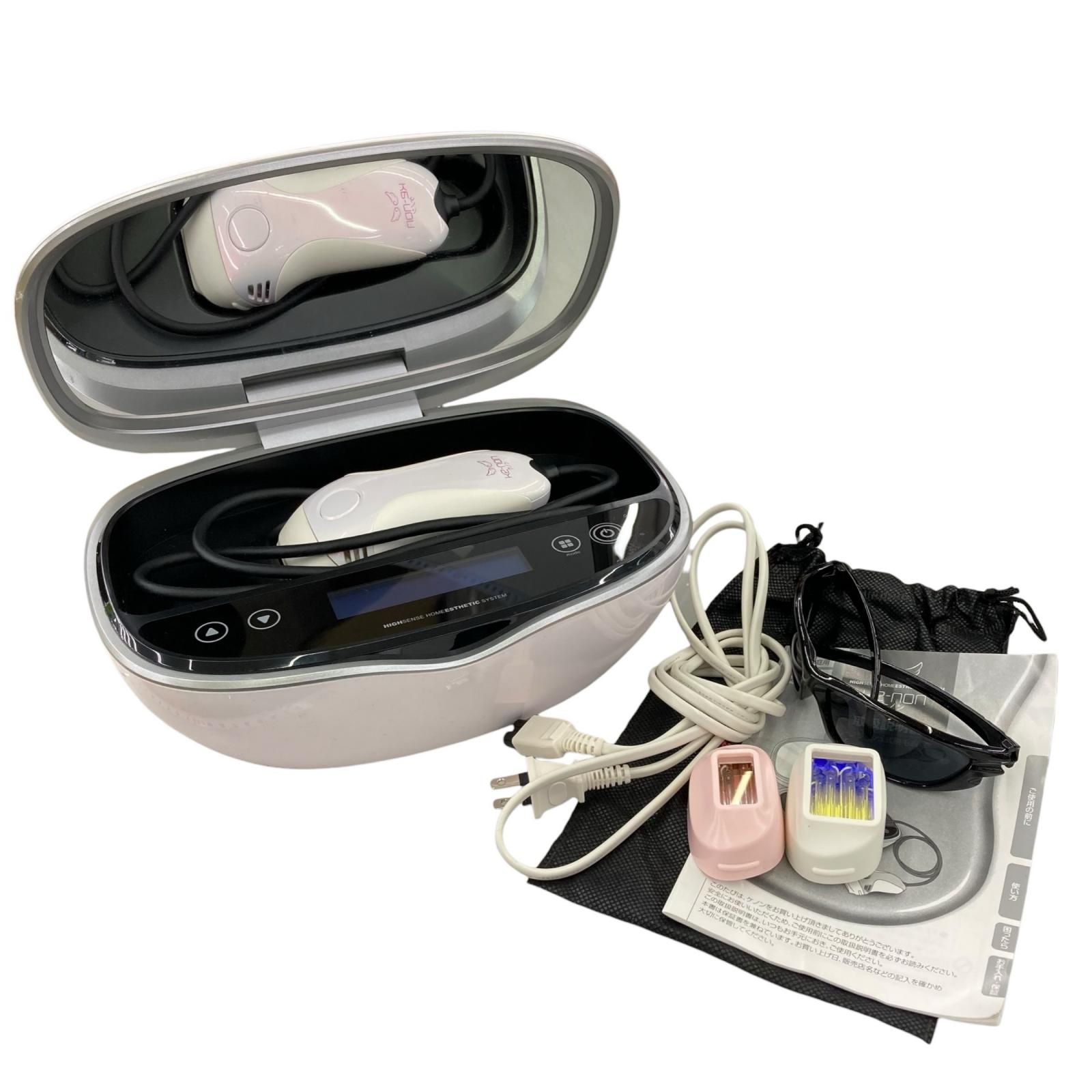 186000 通電確認のみ KE-NON ケノン 脱毛器 Ver 6.2 NIPL-2080 パール