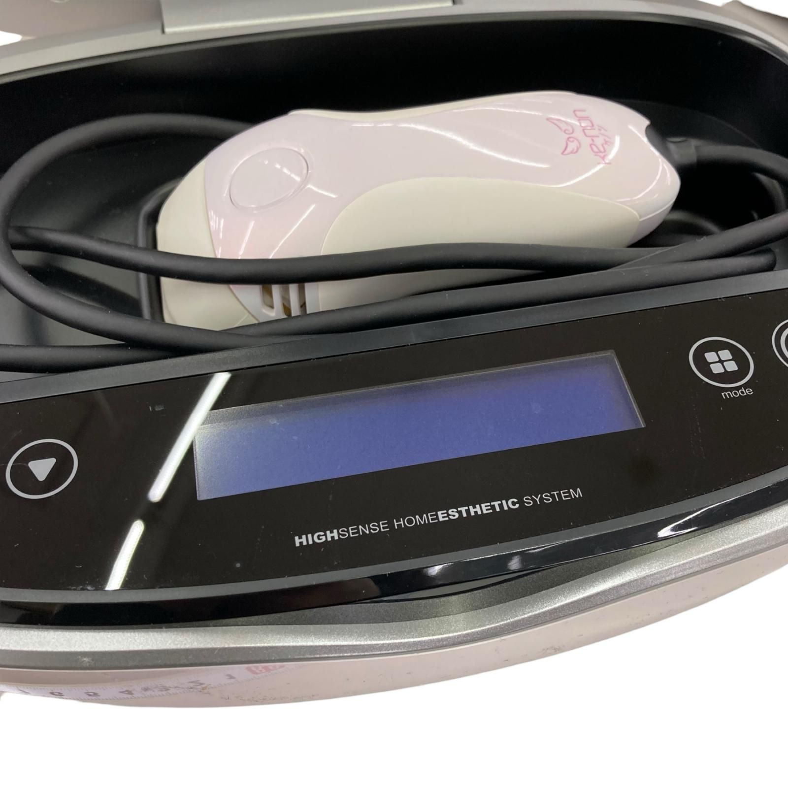 186000 通電確認のみ KE-NON ケノン 脱毛器 Ver 6.2 NIPL-2080 パール