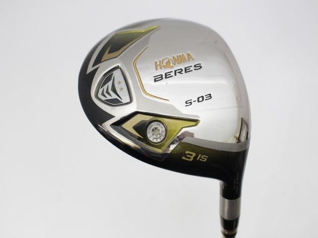 中古】 ホンマ ベレス BERES S-03 フェアウェイウッド アーマック8 49