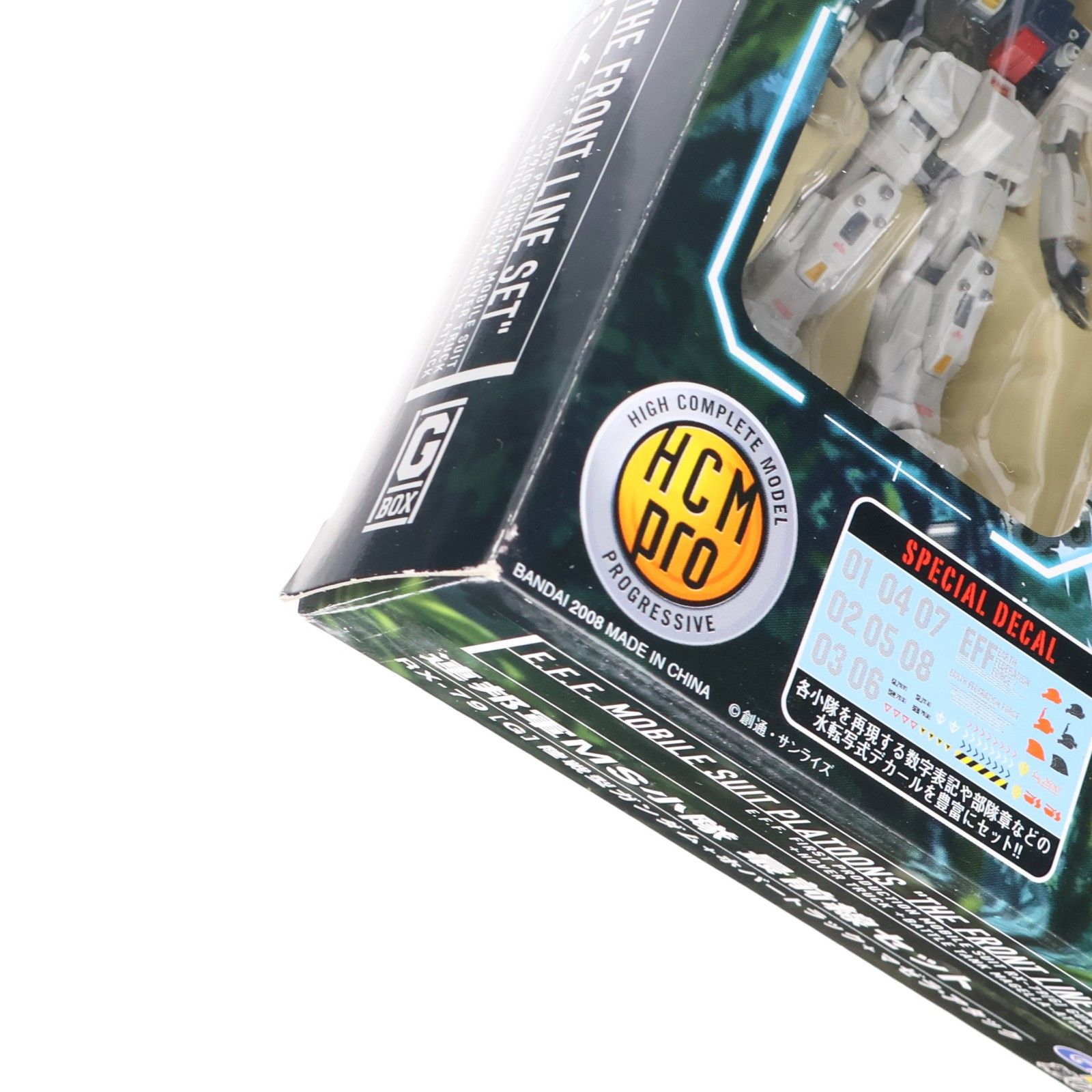 HCM-Pro G-BOX 連邦軍MS小隊 最前線セット 機動戦士ガンダム 第08MS