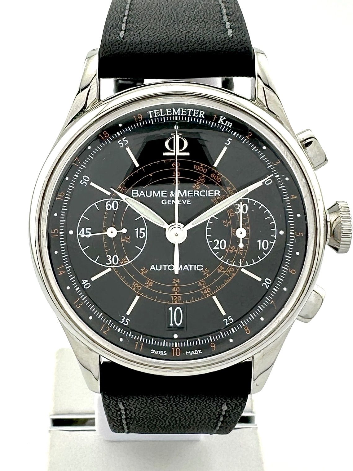 BAUME MERCIER 65542 クラシマ エグゼクティブ クロノグラフ 自動巻き時計 ボーム メルシエ
