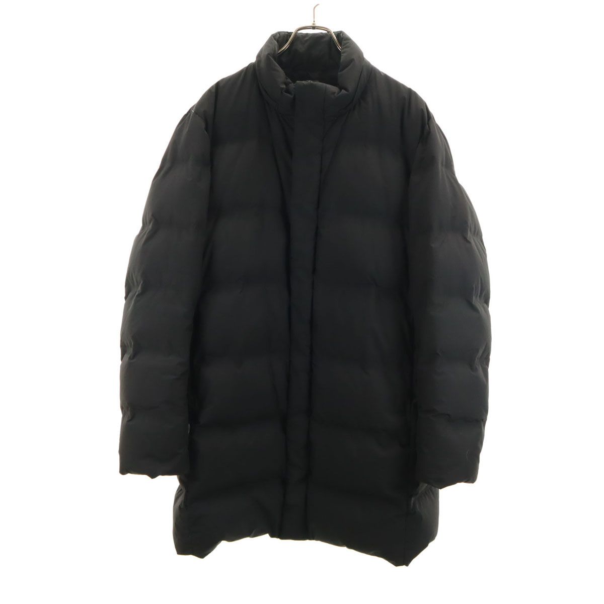 UNIQLO ユニクロ シームレス ダウンコート XL ブラック メンズ 古着 