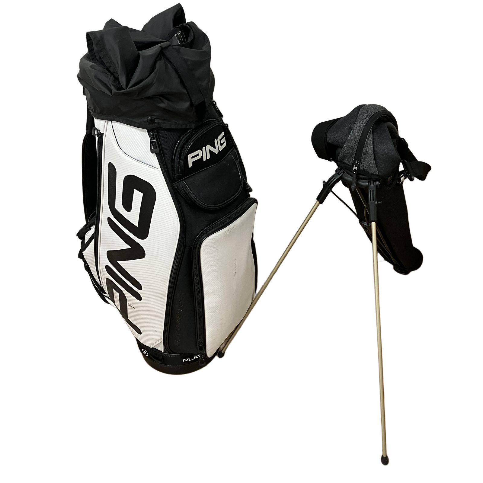 PING TOUR STAFF 191キャディバッグ 10型 口枠6分割 KARSTEN GB U201 スタンドクラブケース セット S10822204