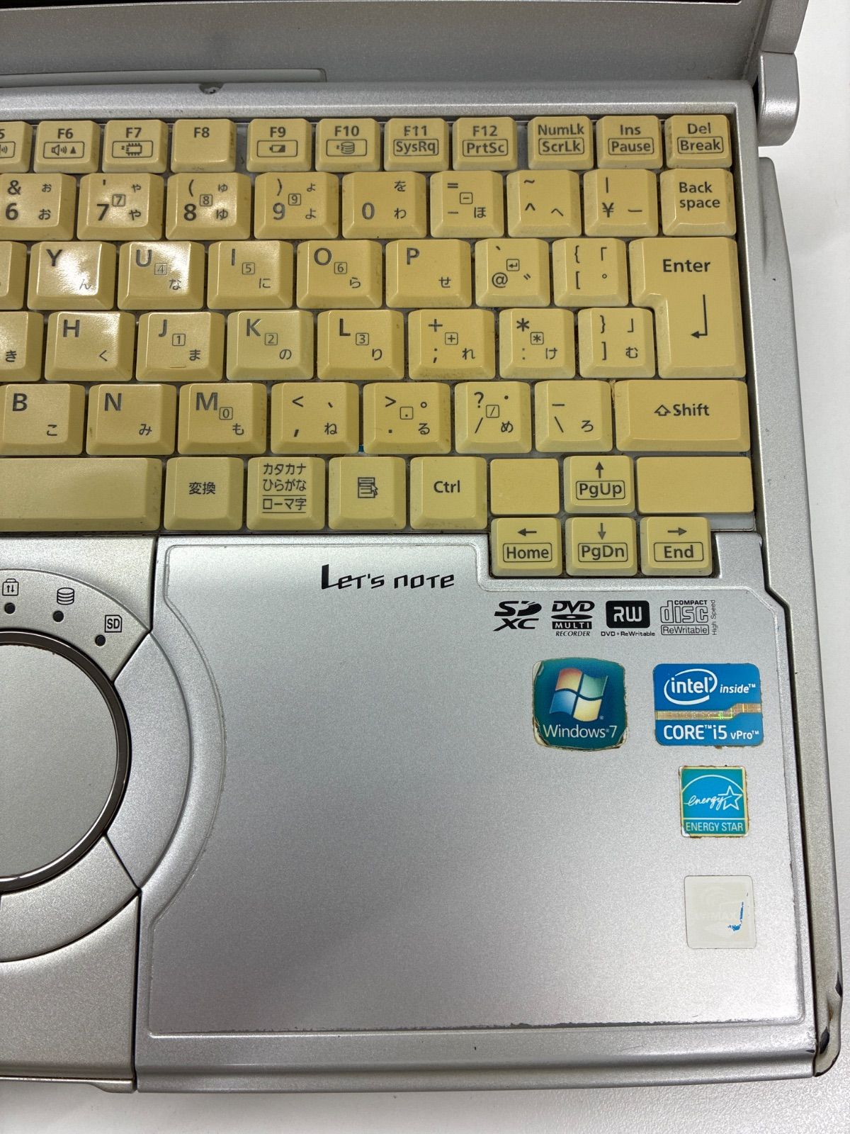Panasonic Let's note CF-S10CYADR Core i5-2520M メモリ4GB 記憶媒体