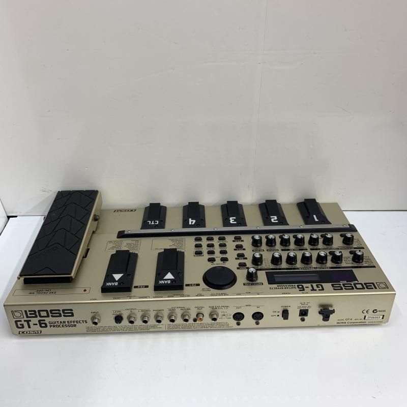 中古】BOSS GT-6 マルチエフェクター[92] - メルカリ