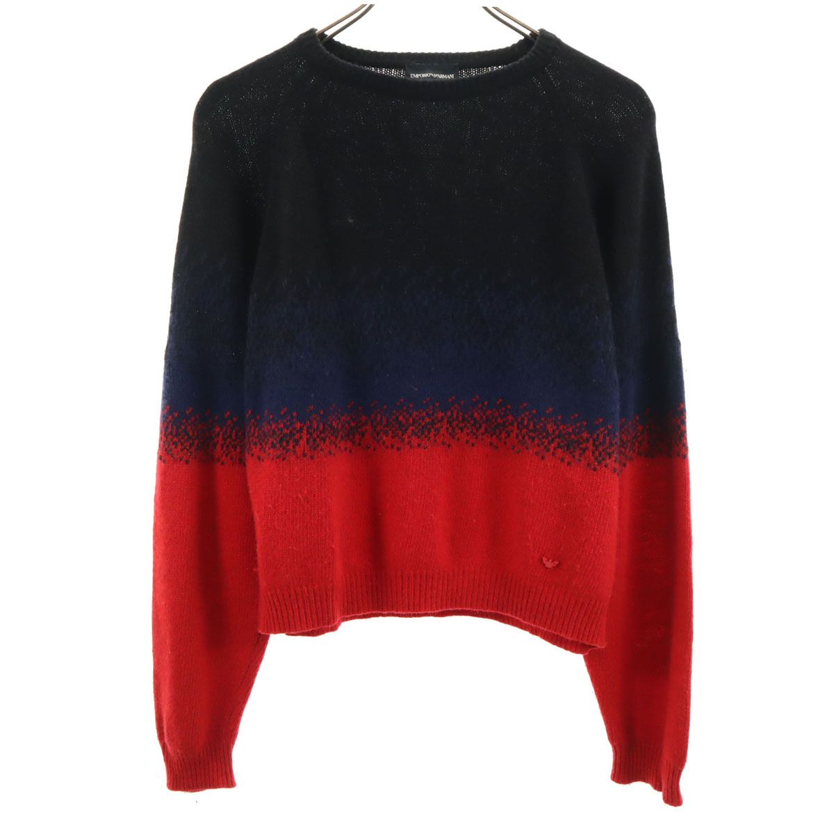 Emporio Armani エンポリオアルマーニ 長袖 セーター 14A レッド系