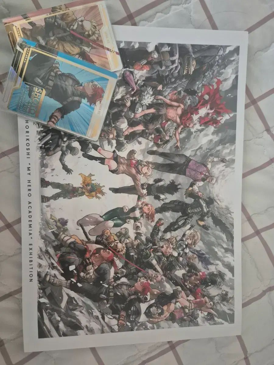 僕のヒーローアカデミア ヒロアカ 原画展 原画 図録