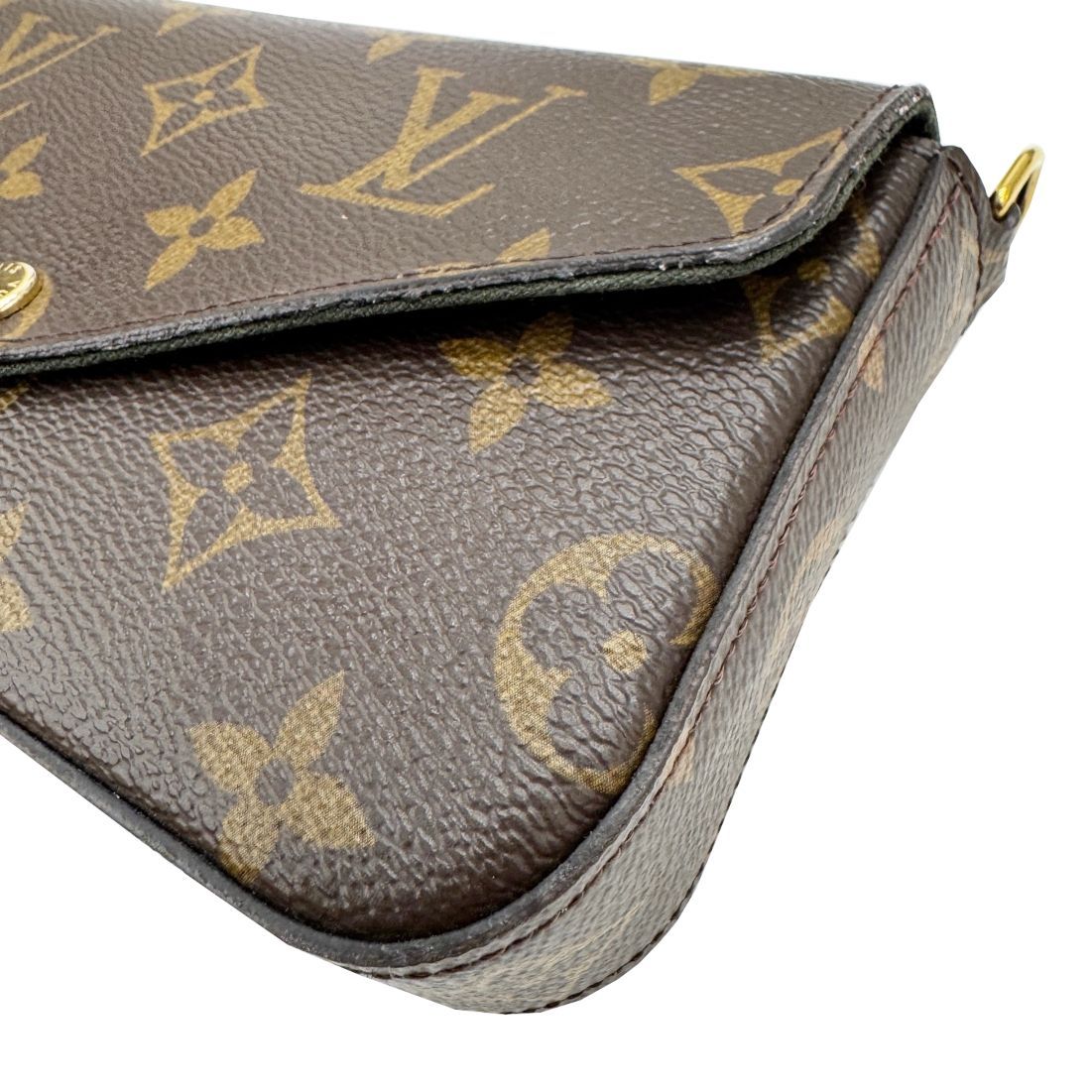 【中古】LOUIS VUITTON ルイ ヴィトン M80091 ミュルティ ポシェット フェリシー RFID モノグラム PVC ミニバッグ ショルダー ショルダーバッグ ブラウン レディース お洒落 人気 お出掛け 肩掛け 【ブランドギャラリー心斎橋店】 中古】LOUIS VUITTON ルイ ヴィトン M80091 ミュルティ ポシェット
